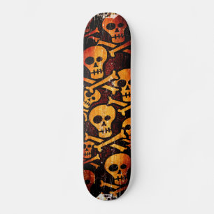 Funny Döskalle skateboard Bräda 21,5 Cm