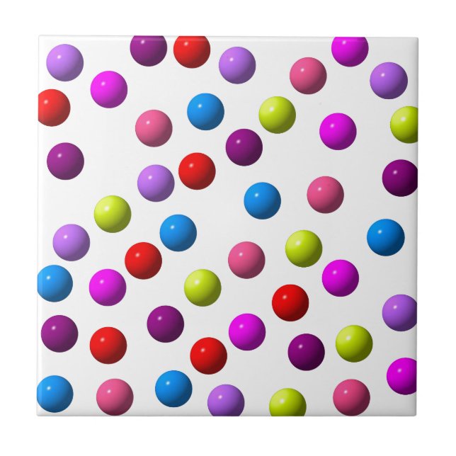 Funny Dots Kakelplatta (Framsidan)