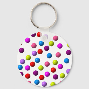Funny Dots Nyckelring