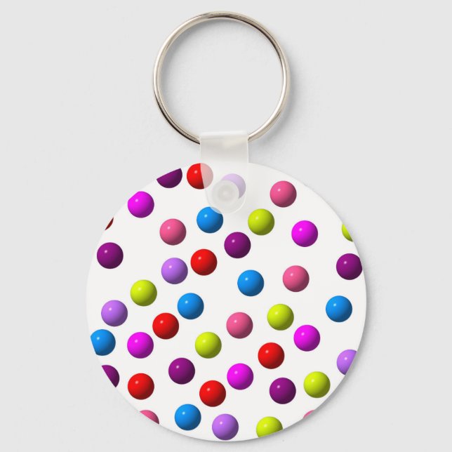 Funny Dots Nyckelring (Framsida)