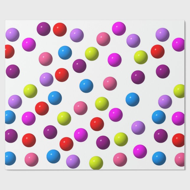 Funny Dots Presentpapper (Platt)