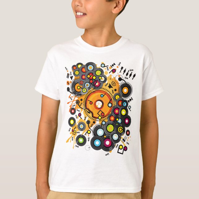 Funny_Doughnut Tee Shirt (Framsida)