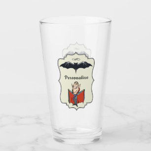 Funny Dracula Fladdermus Halloween Personlig Drink Glaskopp