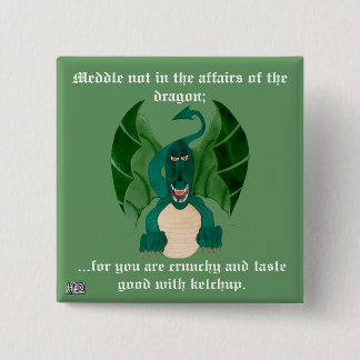 Funny Dragon-knapp Knapp