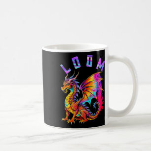 Funny Dragon Loom Älskare För manar Women Imagine  Kaffemugg