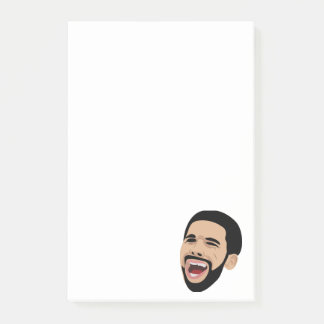 Funny Drake Gråtande, Lusartmeme Post-it Block