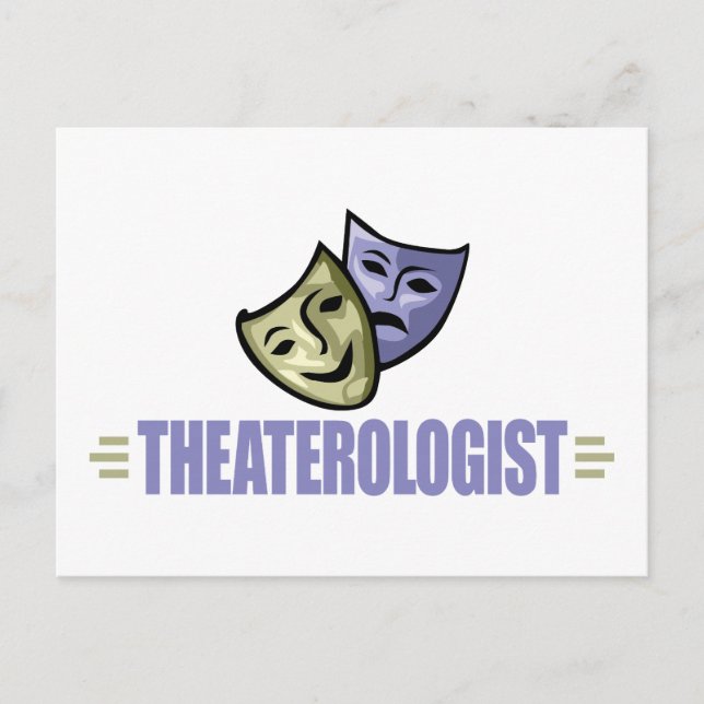 Funny Drama Theater Vykort (Framsida)