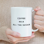 Funny Drink Preference Kaffemugg<br><div class="desc">Drink Preference Coffee Mugg</div>