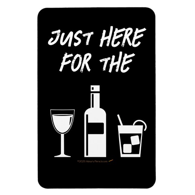 Funny Drinks Cruise Frakt Stateroom Door Marker Magnet (Vertikal)