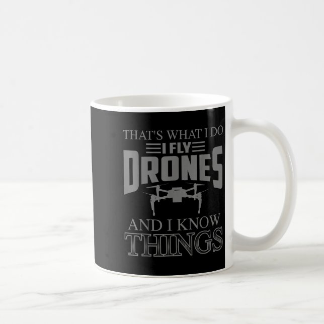 Funny Drone Art For Men Women Boys Drone Racing Dr Kaffemugg (Höger)