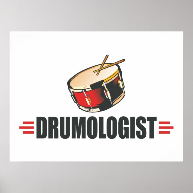 Funny Drum Poster (Framsidan)