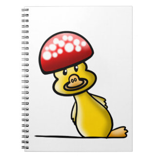 funny duck anteckningsbok