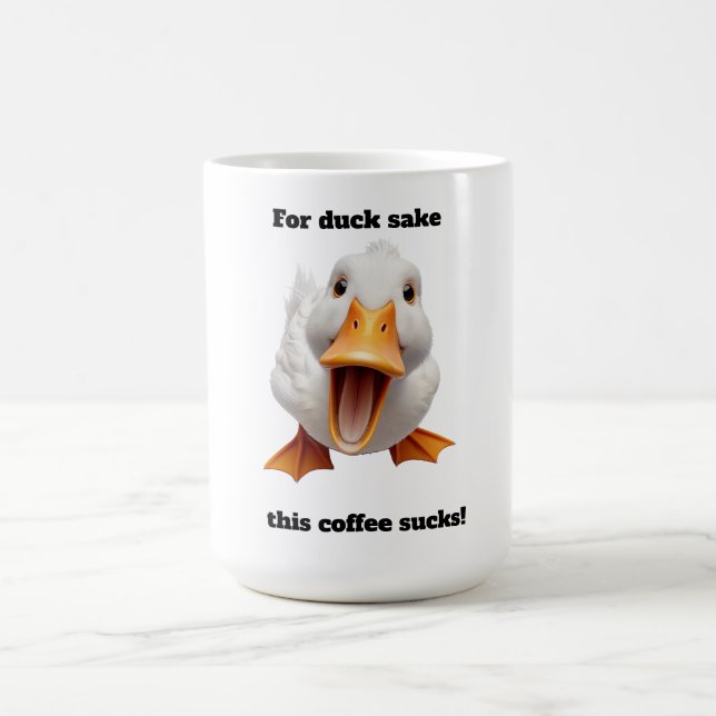 Funny Duck Kaffemugg (Center)