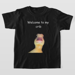 Funny Duck Meme – “Welcome to My Crib” Cute Animal T Shirt
