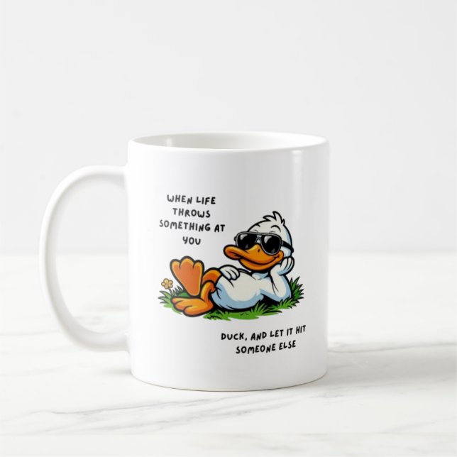 funny duck mugs kaffemugg (Vänster)
