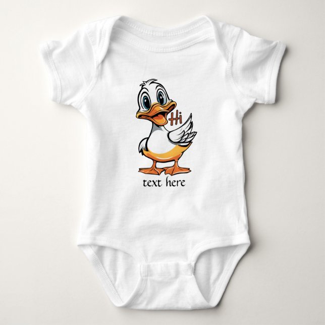 Funny Duck T Shirt (Framsida)