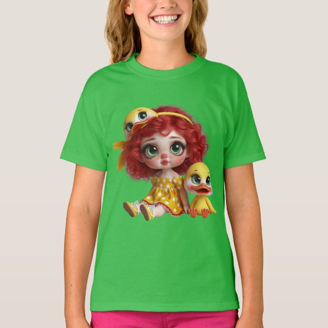 Funny Duckling av Natasha Us T Shirt (Framsida)