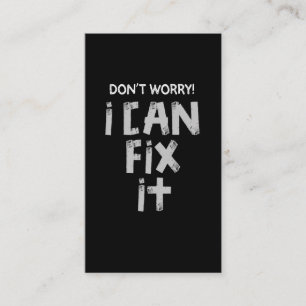 Funny Duct Tape Joke Lazy Sarcastic Make Far Visitkort