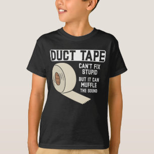 Funny Duct Tape Joke Manar Make Far T Shirt