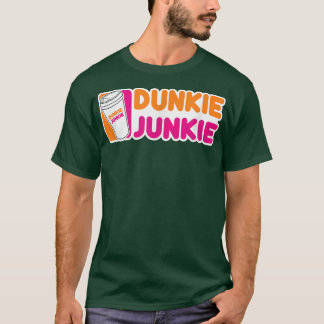 Funny Dunkie Junkie Coffee Love Funny Coffee Sayin T Shirt