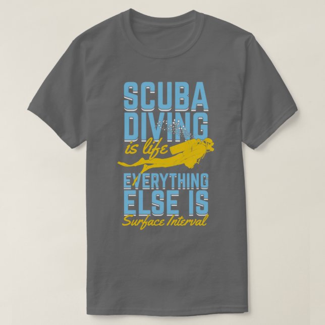Funny Dyka Diver Instructor Gift T Shirt (Design framsida)
