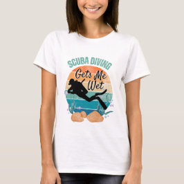Funny Dyka ger mig Blöt T-shirt