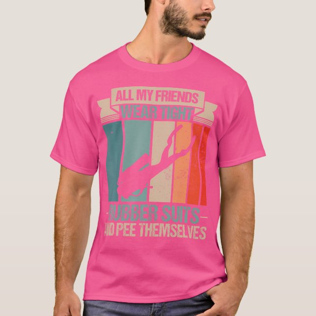 Funny dyvers dykning t shirt (Framsida)