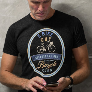 Funny E Bike T Shirt