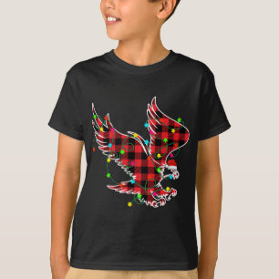 Funny Eagle Julgran Red Play Julafton Animals T Shirt