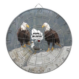 Funny Eagles och Fiskmås Darttavla