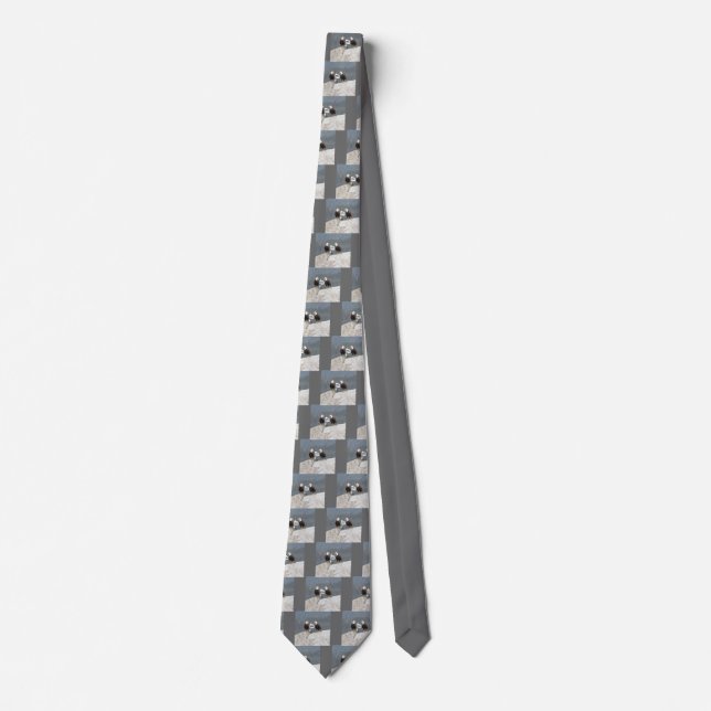 Funny Eagles och Fiskmås Necktie Slips (Framsida)
