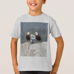 Funny Eagles och Fiskmås T Shirt