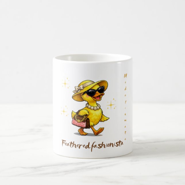 Funny Easter Duck Mug Kaffemugg (Center)