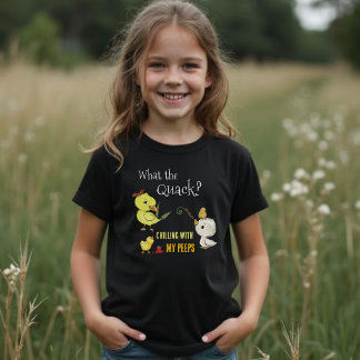 Funny Easter Shirt - Chilling with my Peeps T