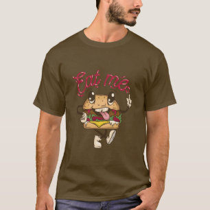 Funny Eat Me Cheeseburger T-Shirt