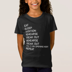 Funny Eat Ssparteatern Nerd Geek Broadway Musical T Shirt