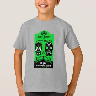 Funny Editable Wrestling Tävling T Shirt