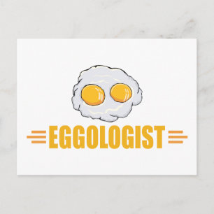 Funny Egg Älskare Vykort
