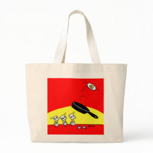 Funny Egg Gymnastics Tecknad Art Red and Gult