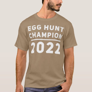 Funny Egg Hunt Champion 2022 New Pappa Gravid Rev. T Shirt
