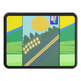 Funny Eggs Crossing the Road Dragkroksskydd