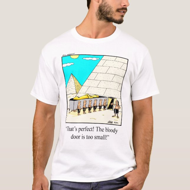 Funny egyptisk Mummy T-shirt (Framsida)