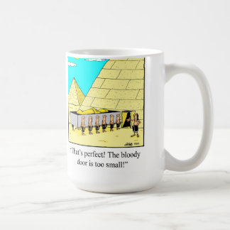 Funny egyptisk Pyramid Mugg