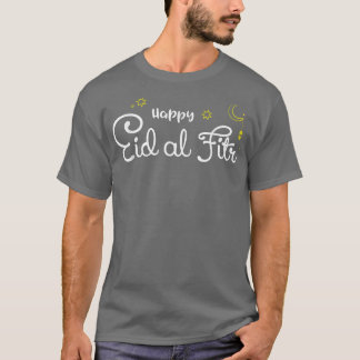 Funny Eid alFitr Mubarak Quote Lycklig Muslim Eid  T Shirt