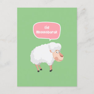 Funny Eid Mubarak Helg Vykort