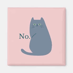 Funny Elak Cat Magnet