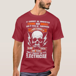 Funny Electrician Gift Underbar Union Member (2) T Shirt