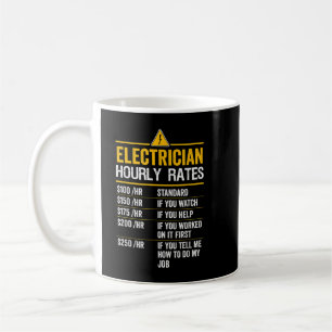Funny Electrician Humor Joke Hoodie Electrician Kaffemugg