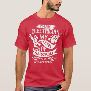 Funny Electrician Wireman Gift T Shirt