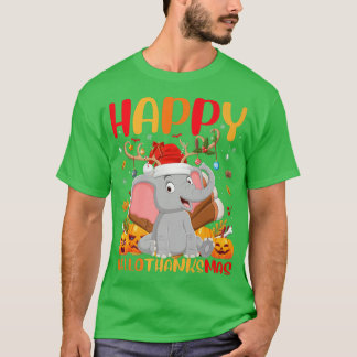 Funny Elephant Animal Lover Cute Elephant HelloTha T Shirt